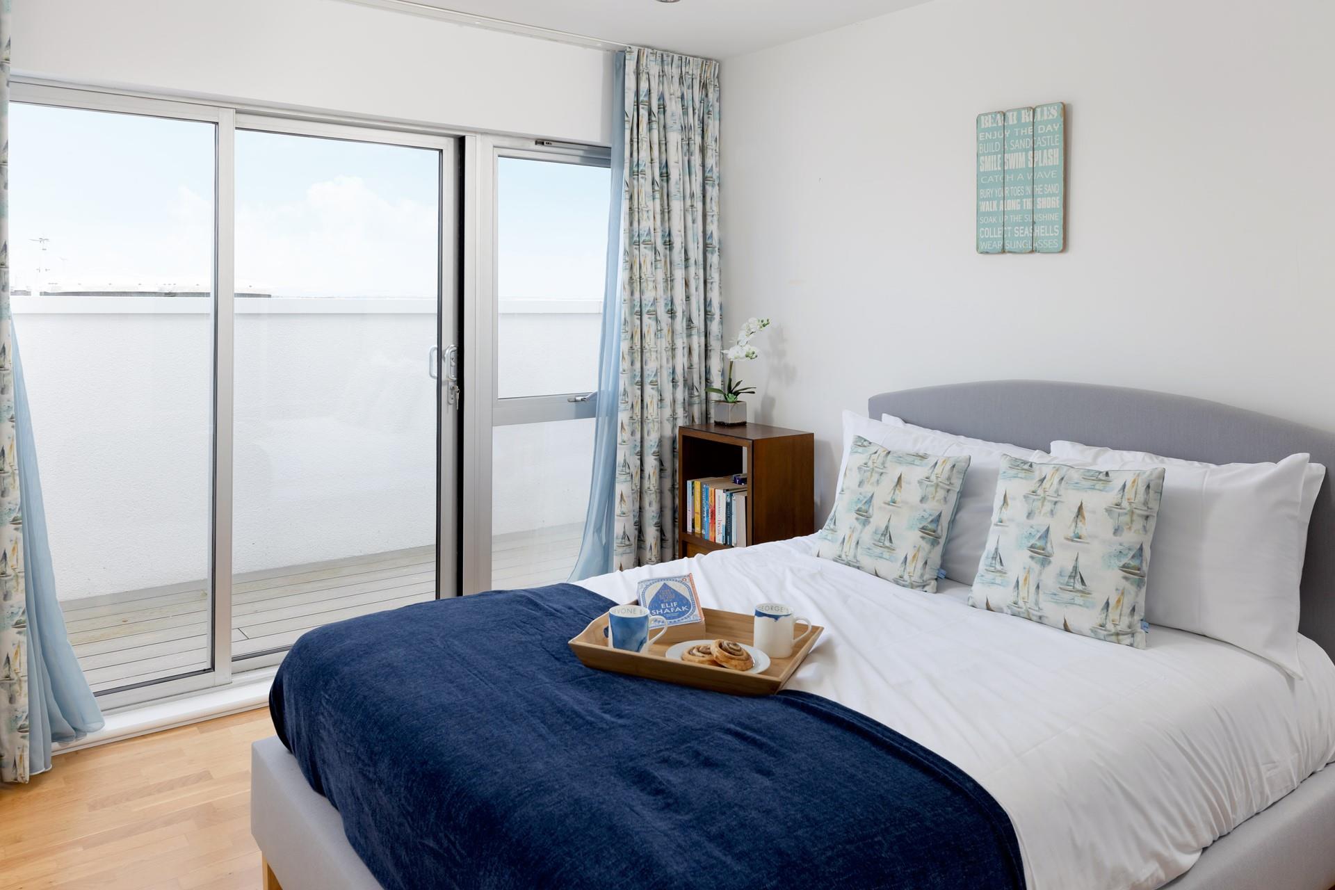 Enjoy breakfast in bed before getting ready to start the day. 