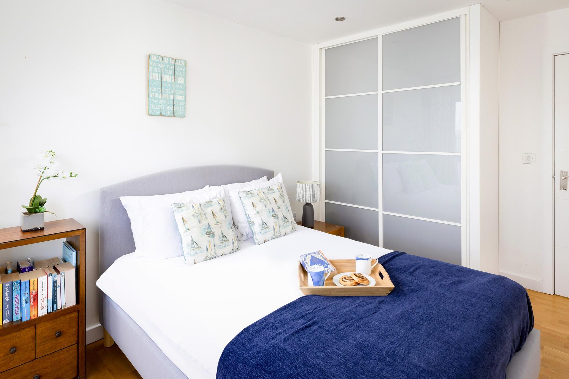 Ample storage allows you to unpack with ease.
