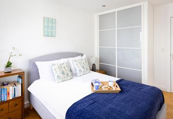 Ample storage allows you to unpack with ease.