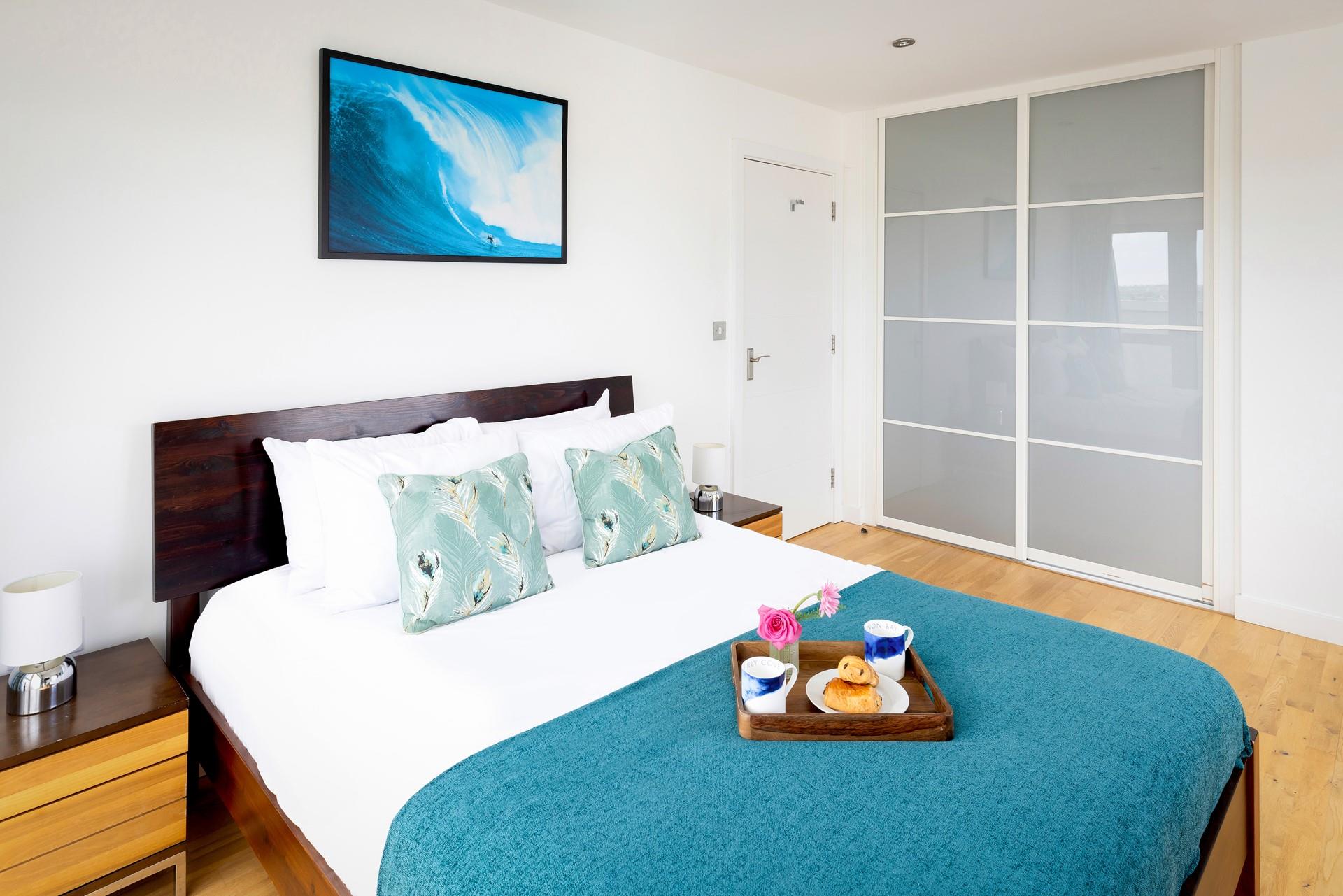 Bedroom 2 has all you need for a relaxing break.