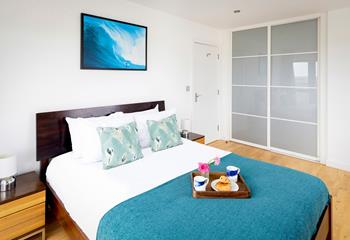 Bedroom 2 has all you need for a relaxing break.