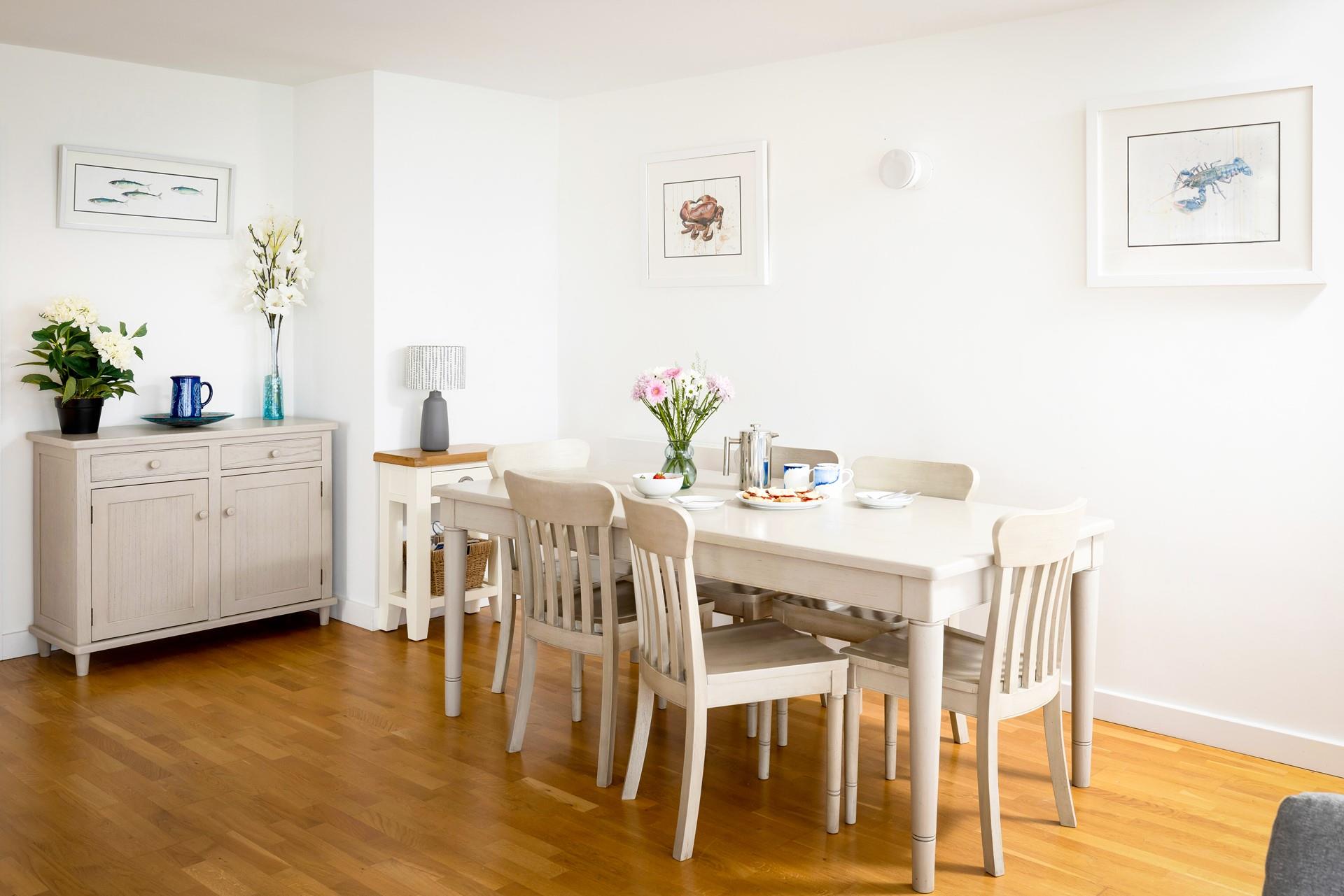 Spend quality time together around the dining table.