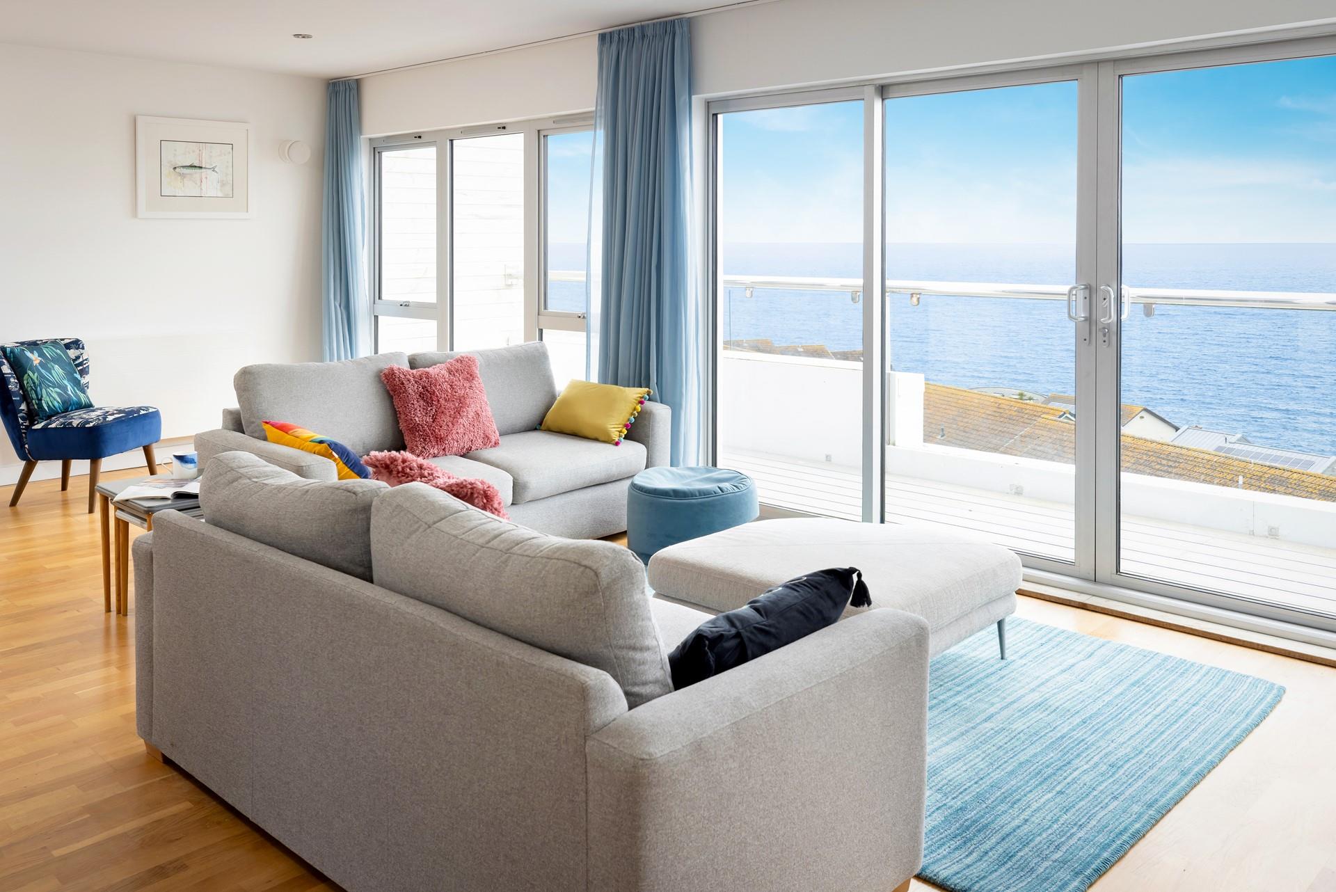 Sit back, relax and admire the view!