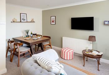 Dine together over a shared meal after exploring the town.