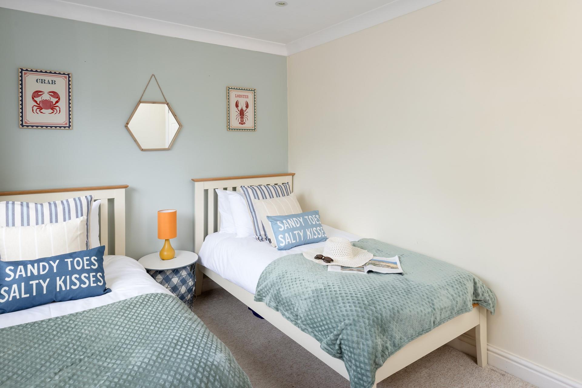 Snuggle in and recharge, ready to do it all again tomorrow. 