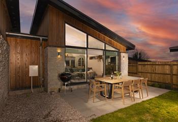 Perfect for al fresco living, spend balmy evenings relaxing on the patio.