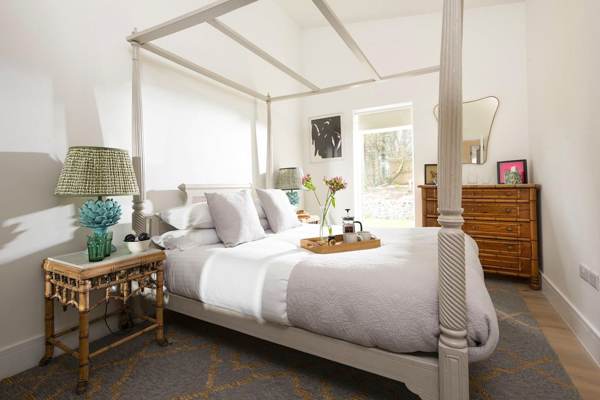 The bedrooms are a calming sanctuary where you'll sleep soundly after days spent by the sea.