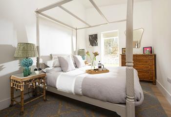 The bedrooms are a calming sanctuary where you'll sleep soundly after days spent by the sea.