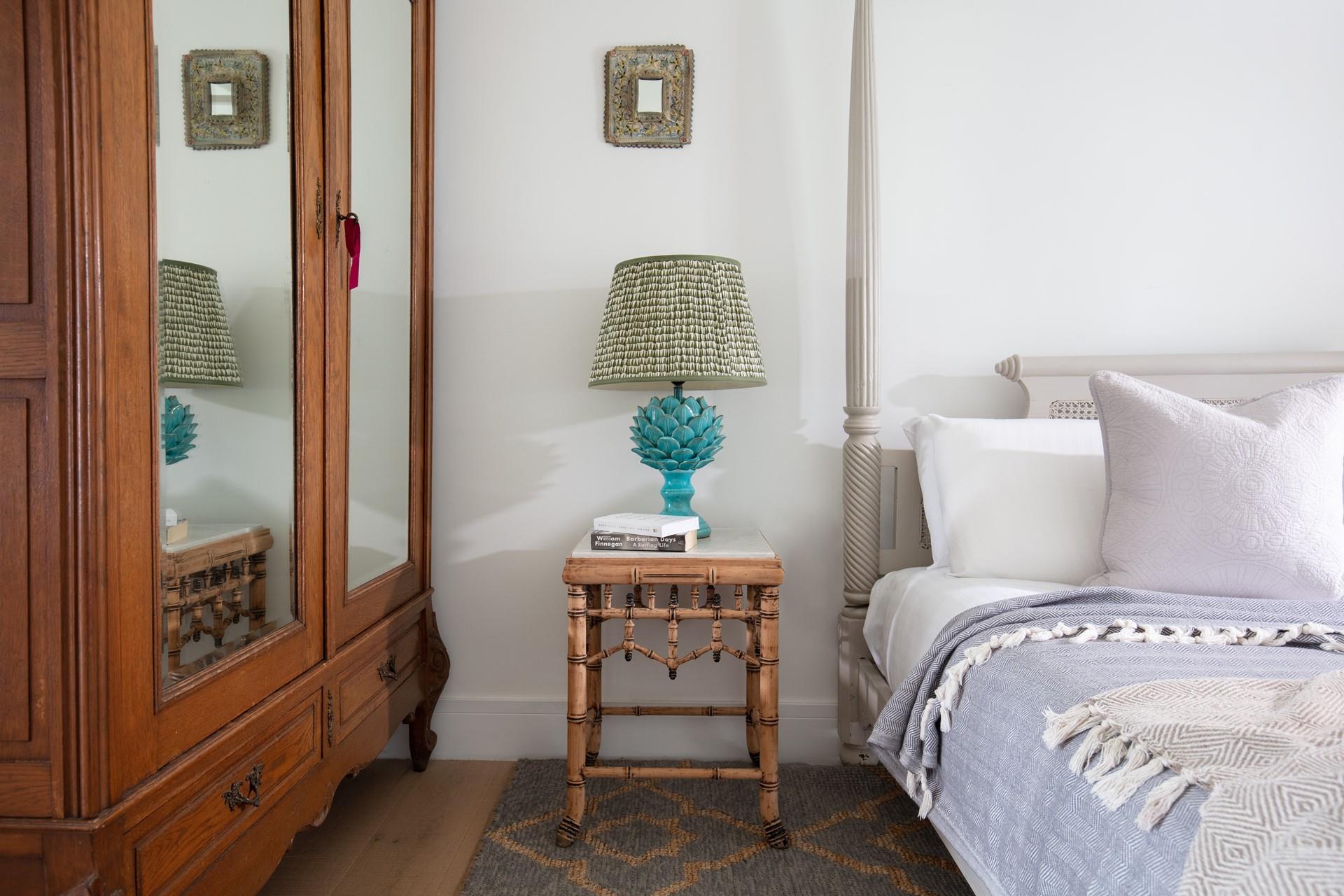We love the quirky furniture in the bedrooms!