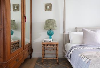 We love the quirky furniture in the bedrooms!