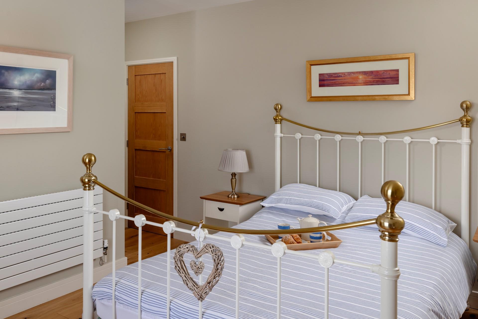 Start the day off right with a cuppa and pastries in bed.