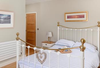 Start the day off right with a cuppa and pastries in bed.