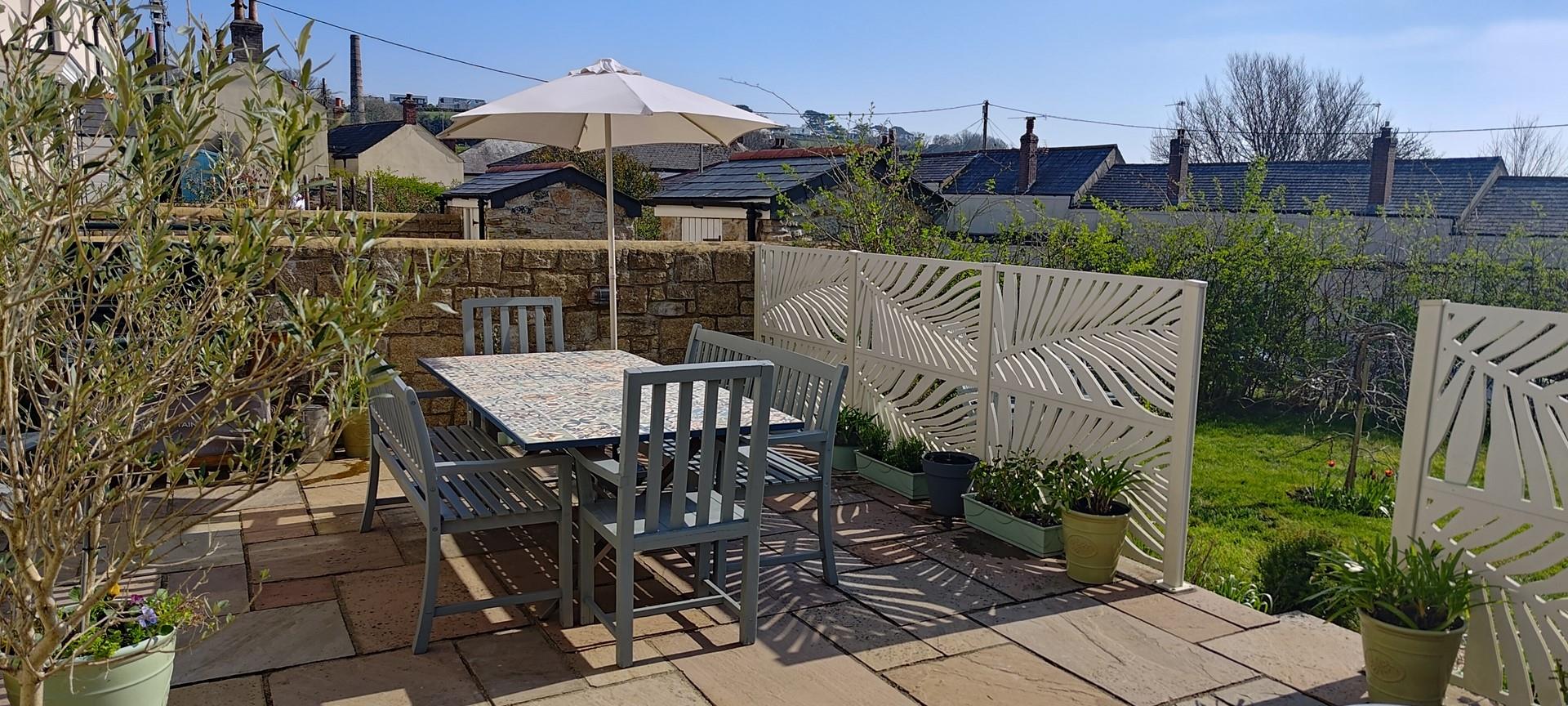 Sip your morning cup of tea as the sun rises.