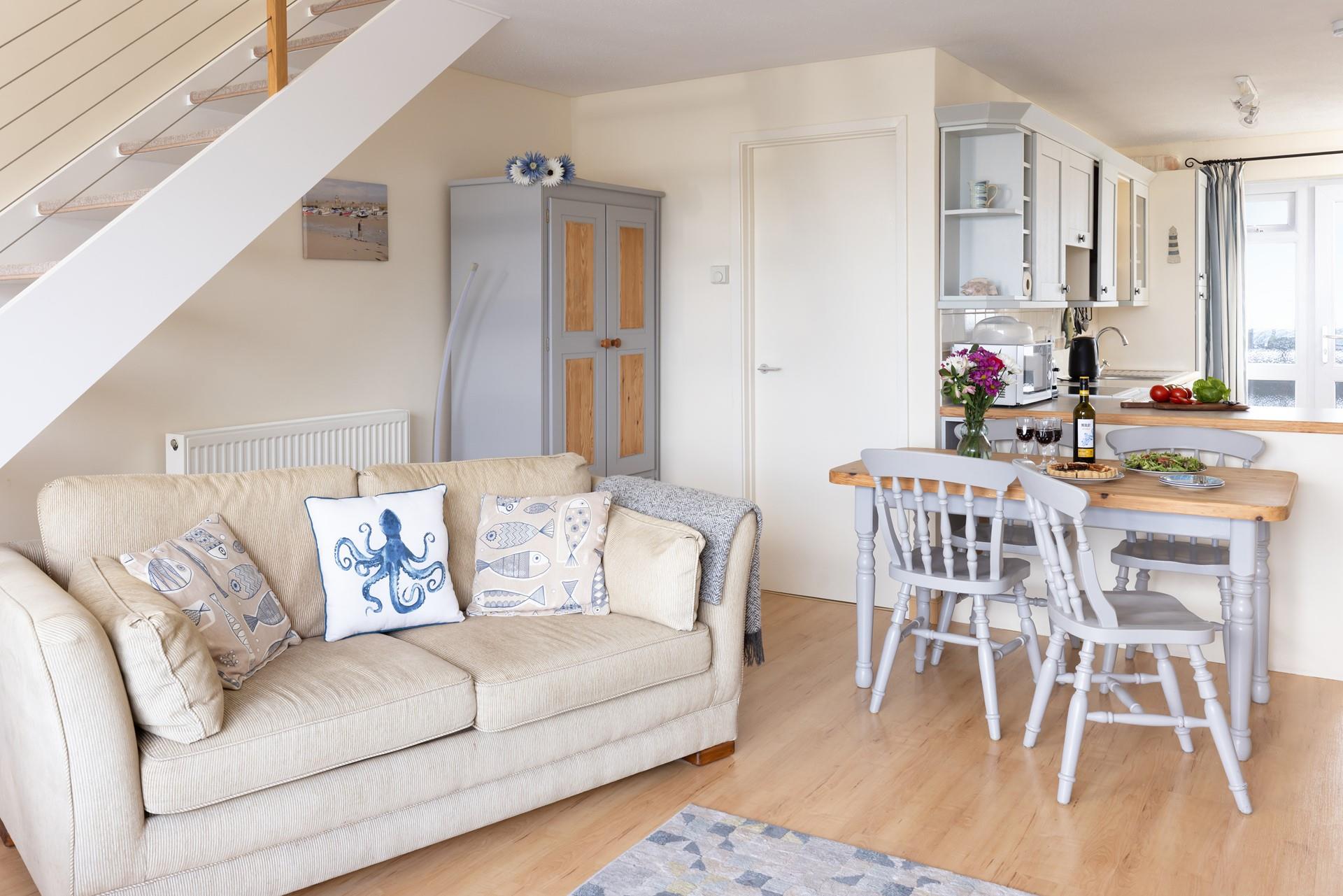 A warm welcome awaits in this cosy home from home.