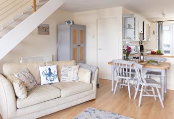 A warm welcome awaits in this cosy home from home.