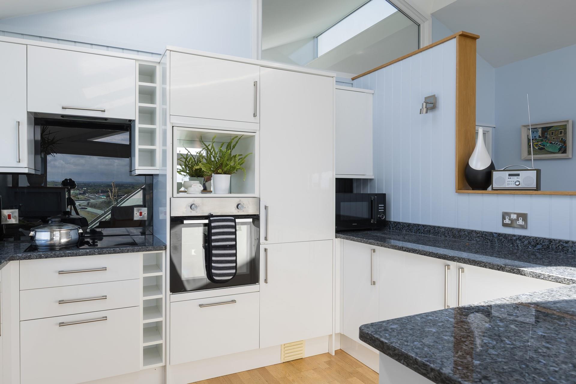 Whip up a delicious meal in the well-equipped kitchen.