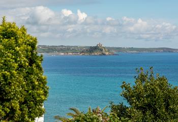 Take in the majestic views of the mount.