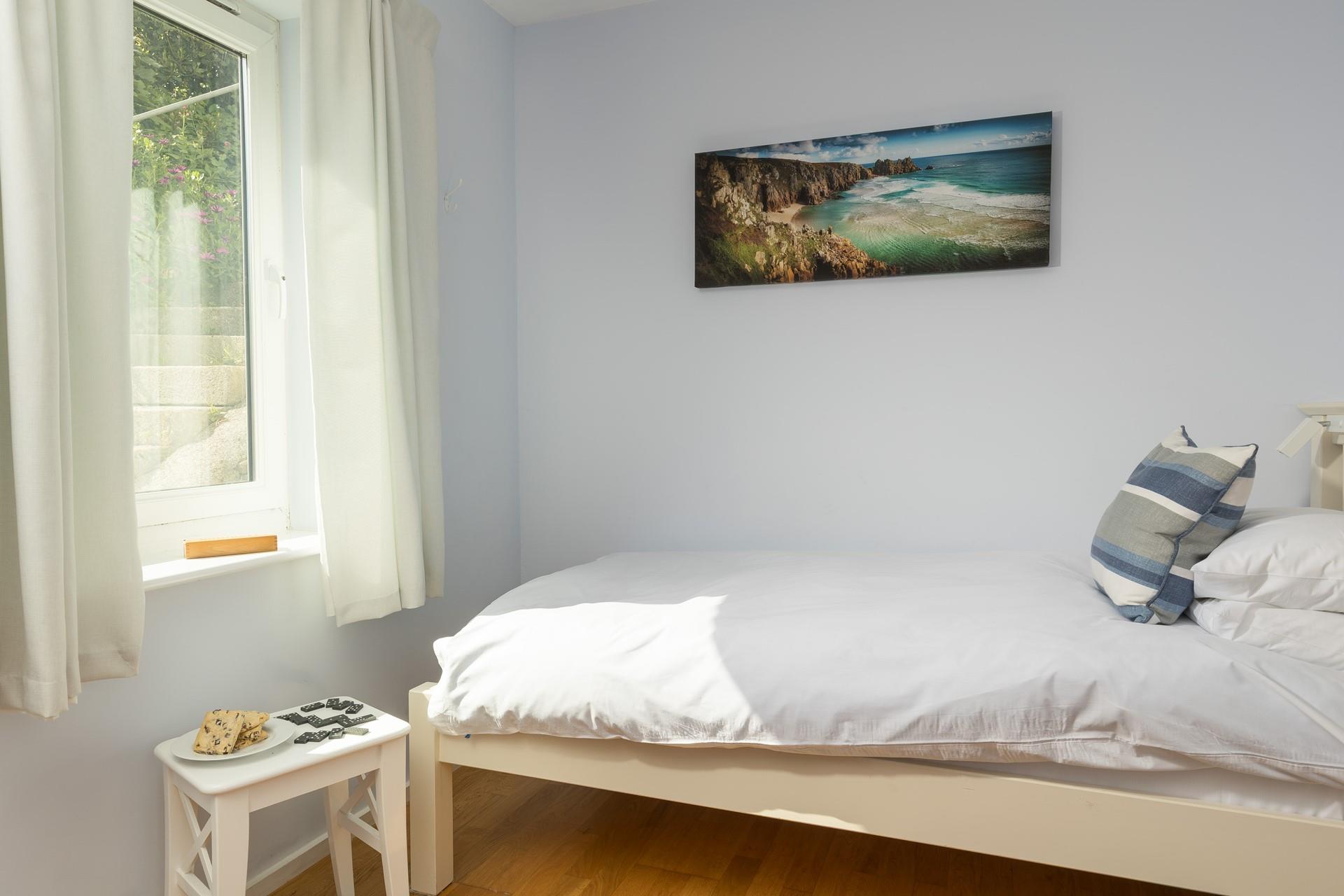 With twin beds, bedroom 2 is perfect for little ones.