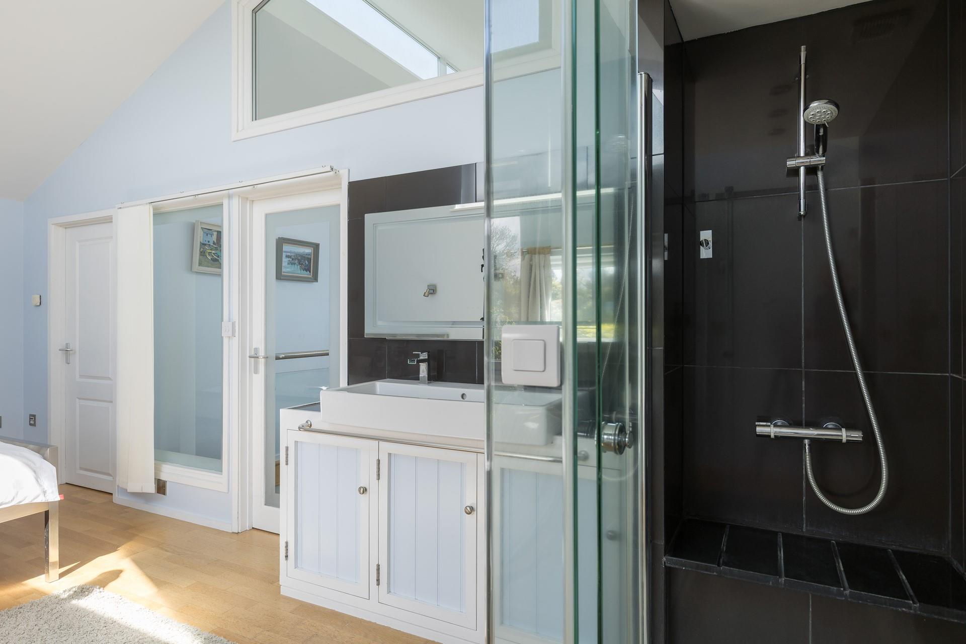 Have a relaxing soak in the shower after days of sand and sea salt.