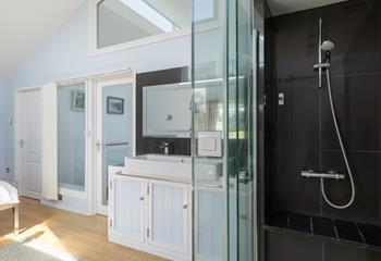 Have a relaxing soak in the shower after days of sand and sea salt.
