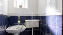 There's a handy downstairs bathroom! 