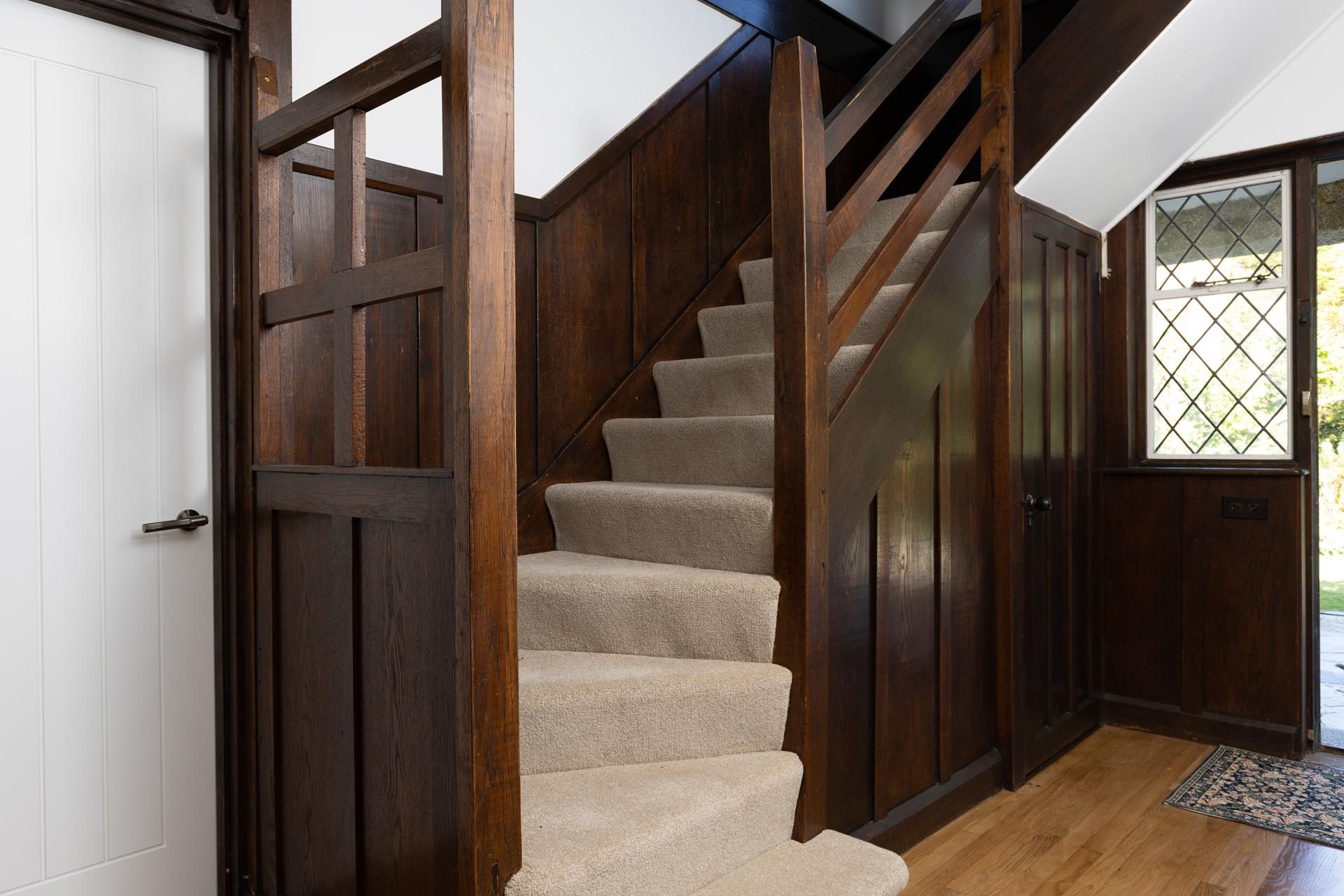 Original wooden features are dotted throughout. 