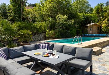 Spend sunny days around the outdoor pool!