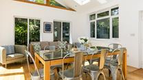 There's plenty of space for all the family to relax and dine together.