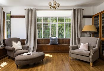 The perfect spot for curling up with a good book!