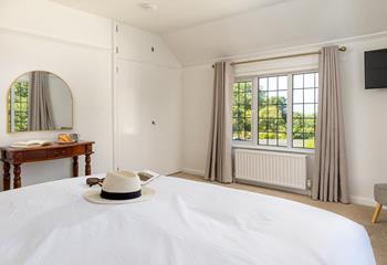 Bright and spacious, bedroom 2 has all you need to relax in comfort.