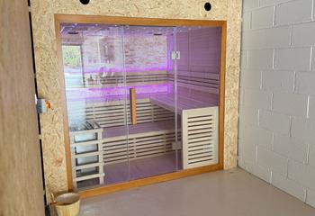 Step into the sauna for an invigorating boost!