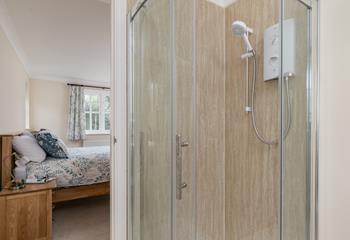 Bedroom 1 also boasts an en suite shower room.
