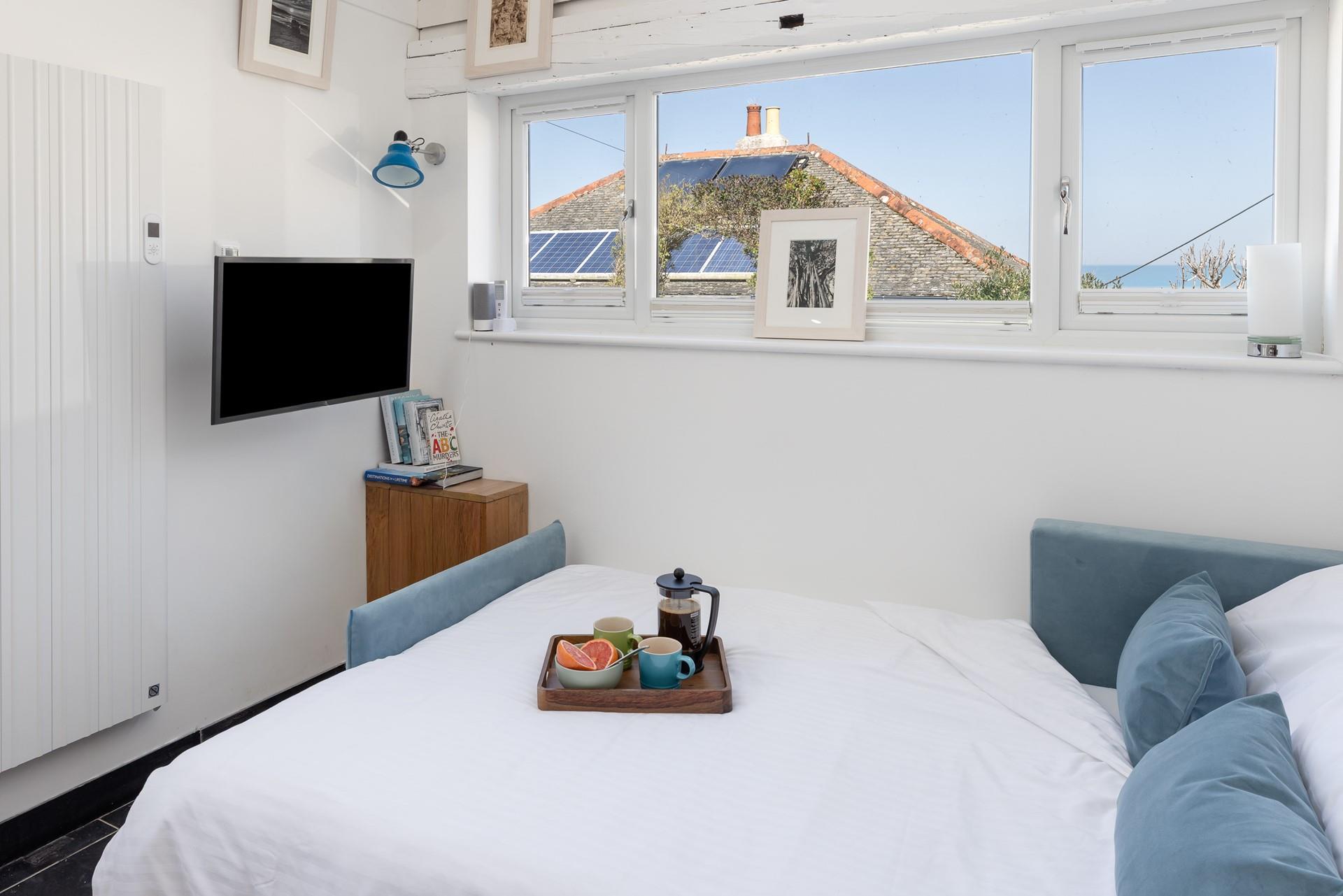 Wake up to the sounds of the sea whilst enjoying your morning coffee.