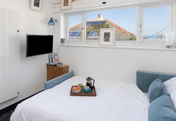 Wake up to the sounds of the sea whilst enjoying your morning coffee.