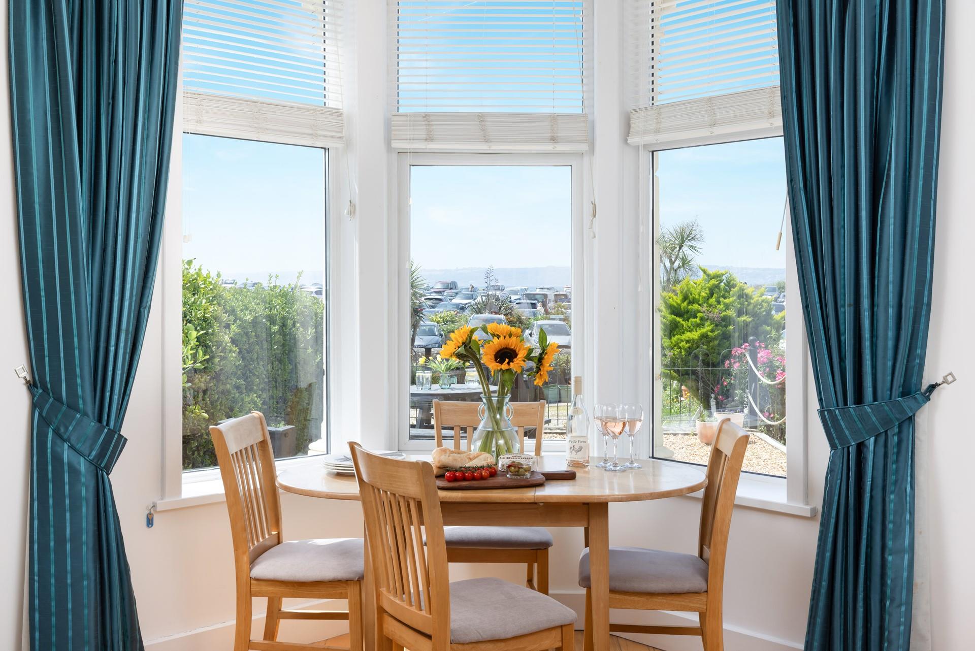 From your first coffee to your evening meal, the sea is never far from sight.