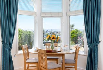 From your first coffee to your evening meal, the sea is never far from sight.