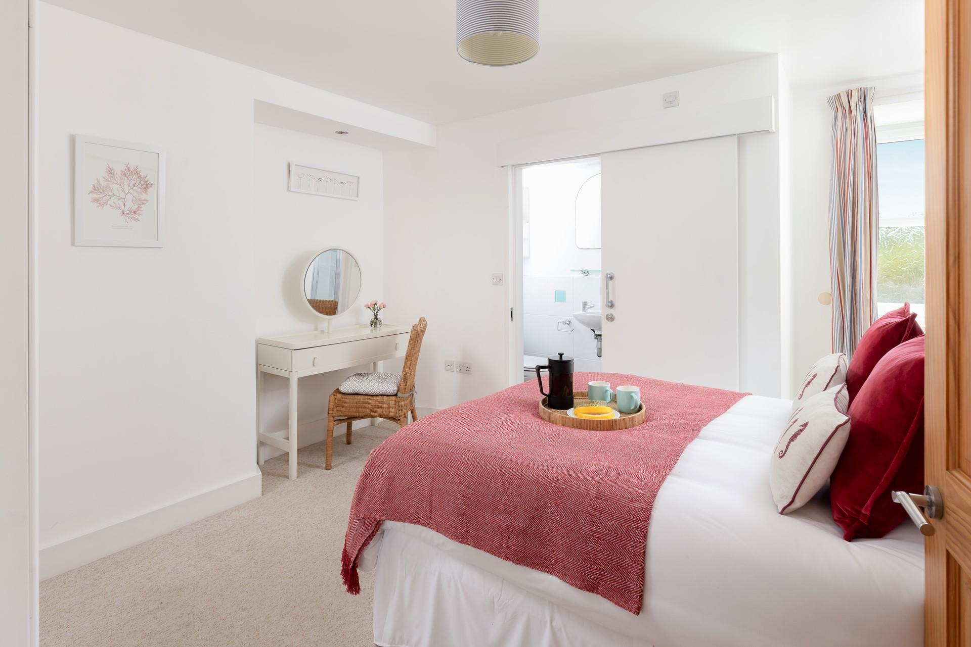 Wake in the comfortable double bed feeling refreshed and ready for another day of exploring.
