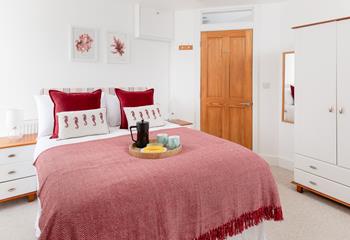 Climb into bed after a day filled with sea air and sunshine.