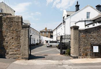 There's private parking at Godrevy at Trinity House.