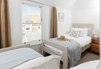 Slip into bed and drift into a dreamy night's slumber.