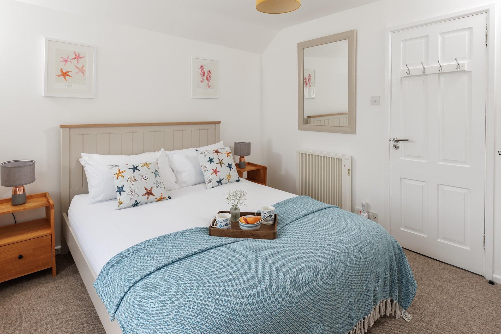Tuck into the cosy bed and drift off after a busy day of exploring.