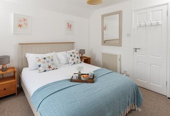 Tuck into the cosy bed and drift off after a busy day of exploring.