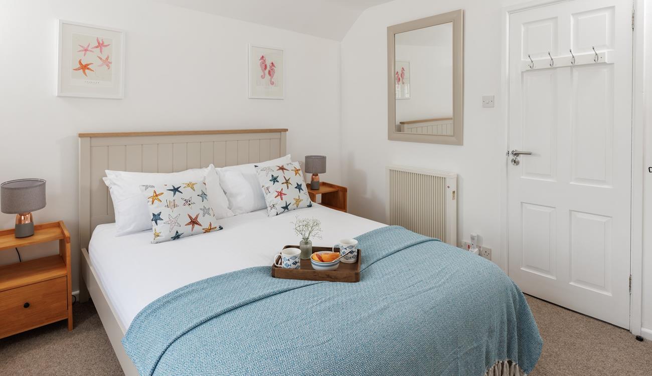 Tuck into the cosy bed and drift off after a busy day of exploring.
