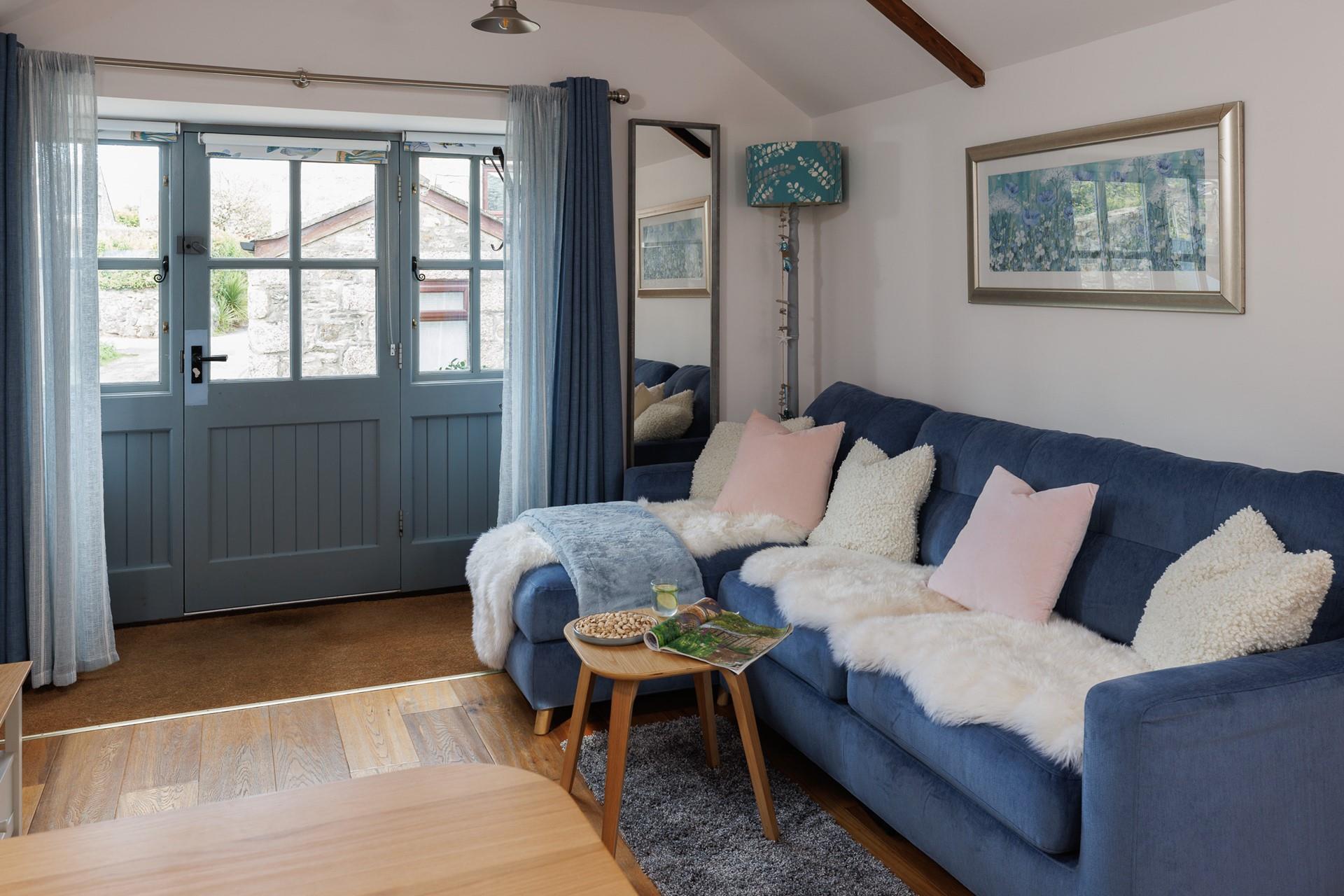 Snuggle up on the sofa and relax after a day filled with adventure. 