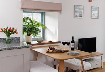 Pull out a bottle of your favourite wine and relax after a day of adventures. 