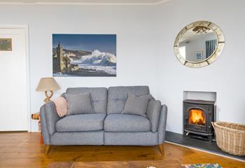 With a cosy woodburner, it's perfect for a getaway in all seasons.