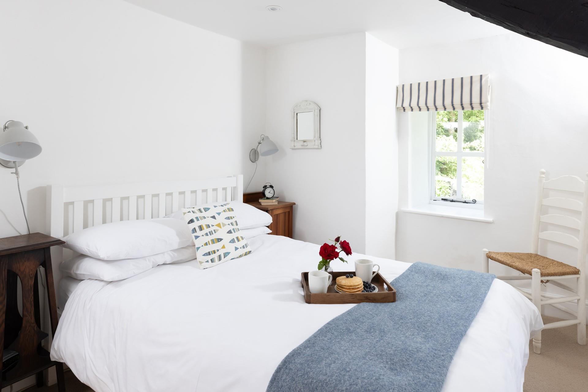 Sink into the double bed and drift off to sleep. 
