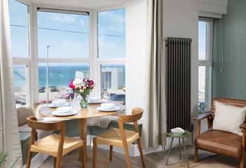 Dine with the ocean as your backdrop.