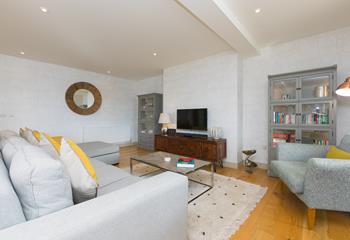 There's plenty of space for all the family to relax.