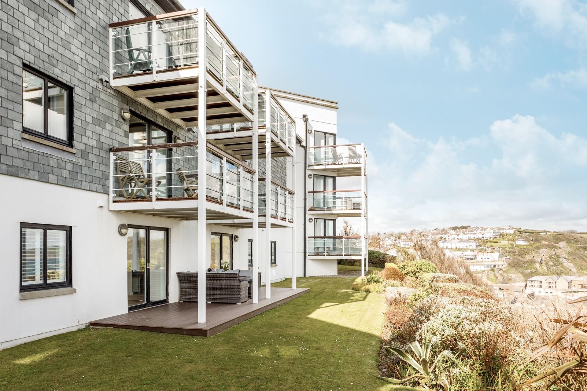 Enjoy the views from your own private balcony. 